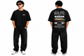 7KINGDOM 350Z Inspired Oversized T-Shirt – Premium 240 GSM Bio-Washed Cotton | Drop Shoulder Streetwear Graphic Tee | Unisex Black