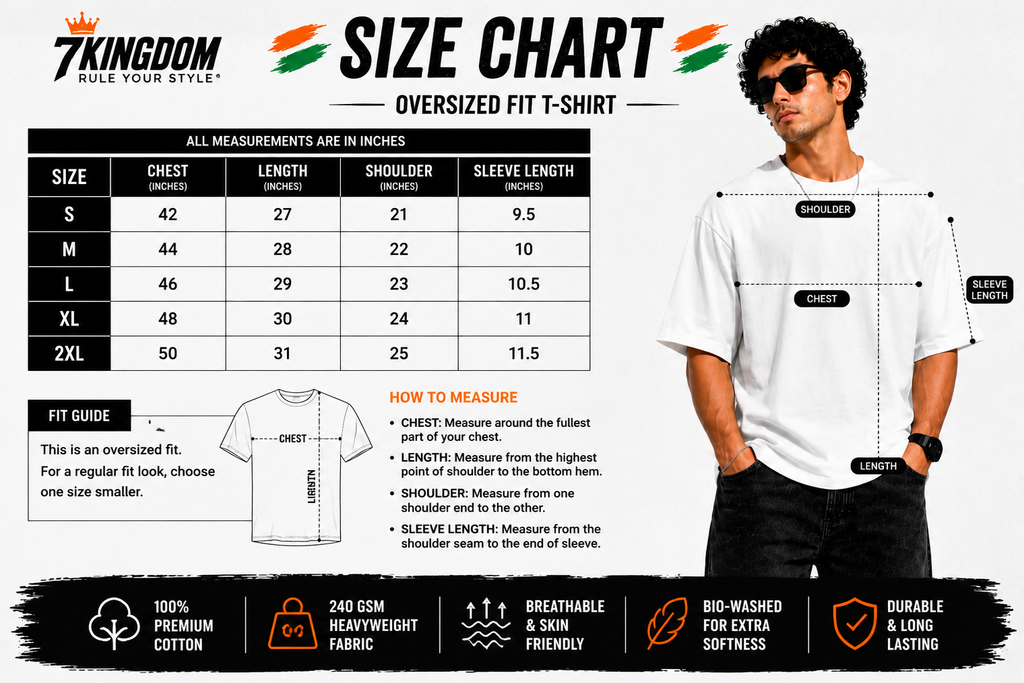 United We Rise Oversized T-Shirt | 240 GSM Premium Cotton | Unisex Streetwear | White